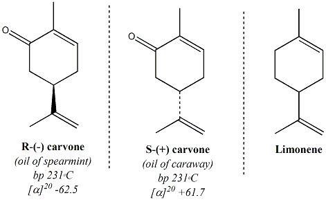 polarimeter caraway and spearmint|polarimetry and stereochemistry.